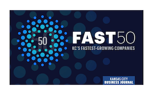 Kansas City Business Journal's FAST 50 award logo