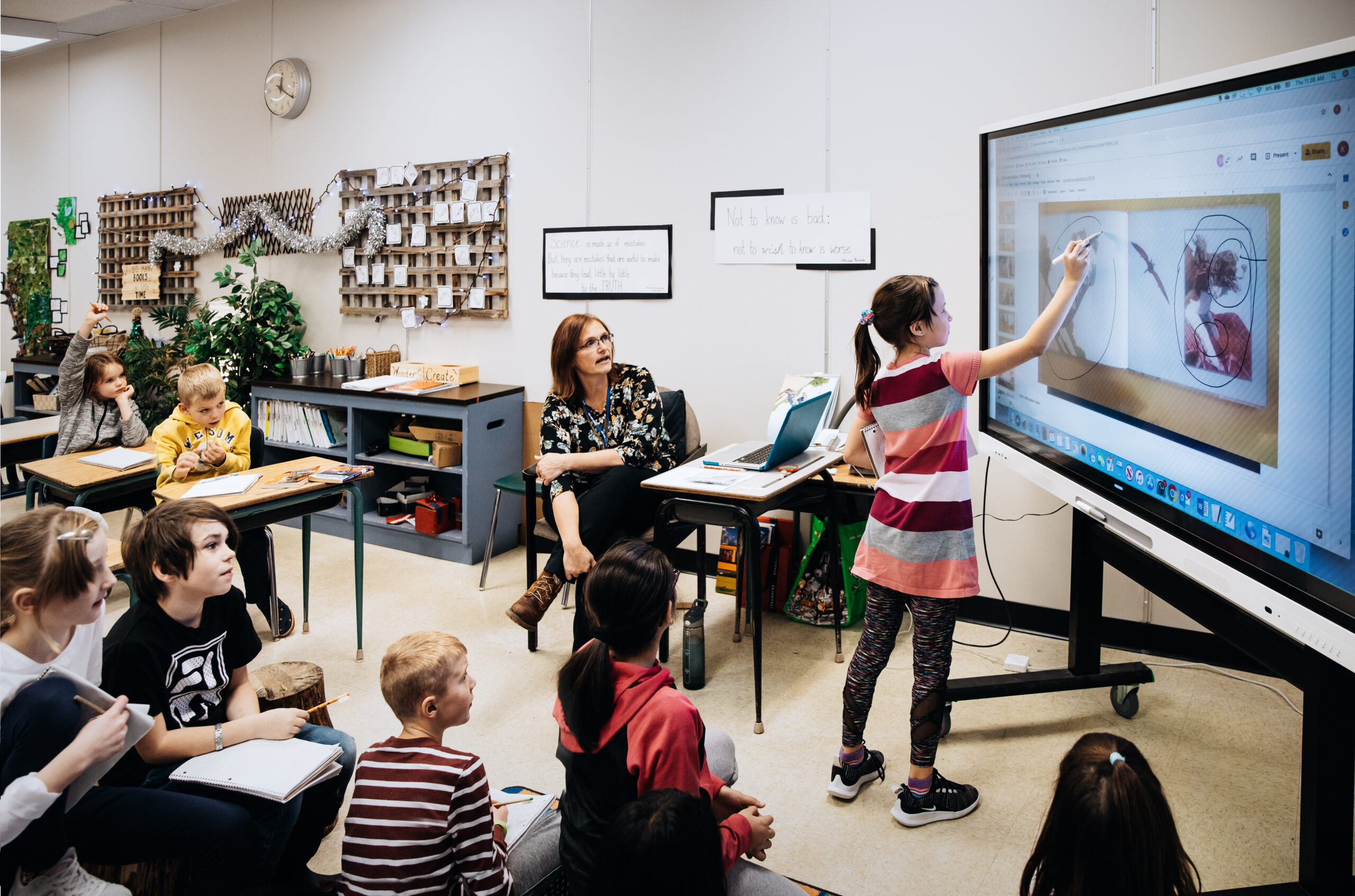 Schools Investing in Interactive Displays Schools Investing in Interactive Displays