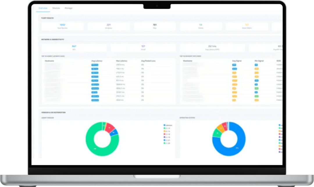 Albert Dashboard - Devices